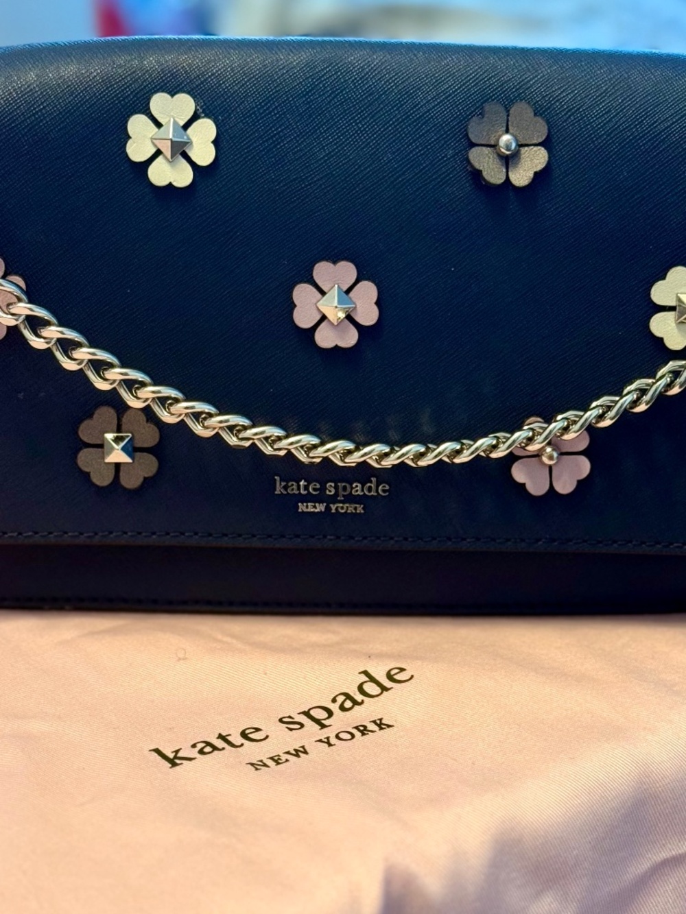 Kate Spade New York Cameron Convertible Floral Applique Crossbody